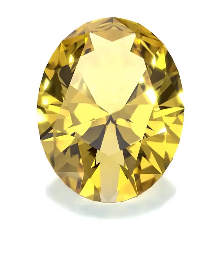 Zásnubní prsten SAVICKI: žluté zlato, žlutý safír, bílé safíry